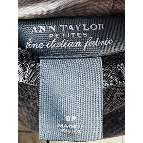 Ann Taylor Pencil Skirt Women's Sz 0 Fine Italian Fabric Oatmeal Beige Neutral - Picture 6 of 7